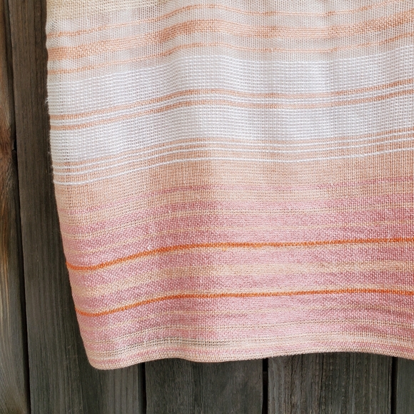 HATCH Sunset Stripe Woven Shift Dress - Picture 4 of 8